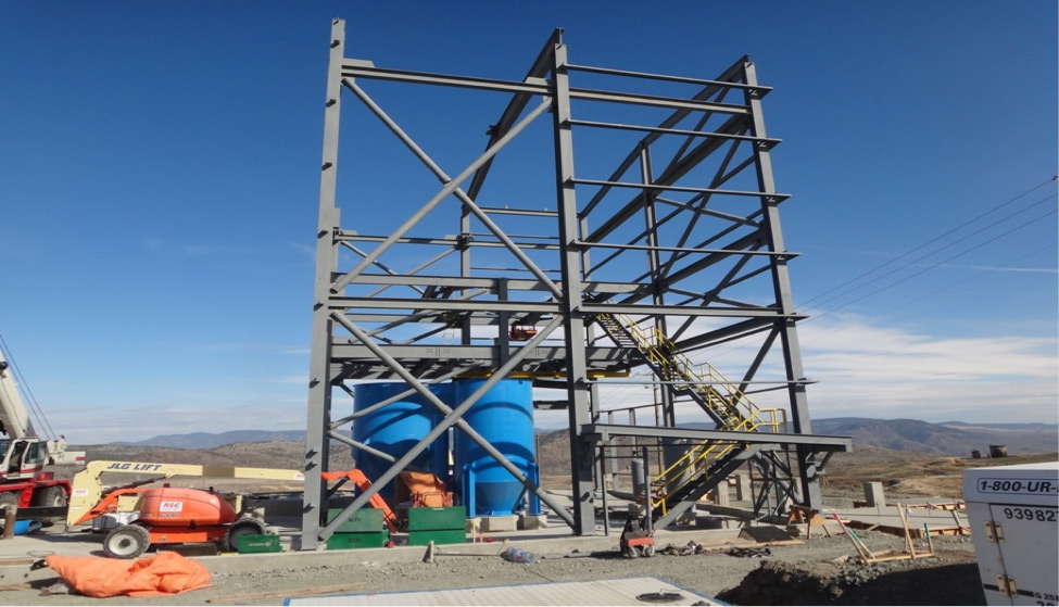 Warnaar Steel Tech » New Afton Mine Kamloops, BC